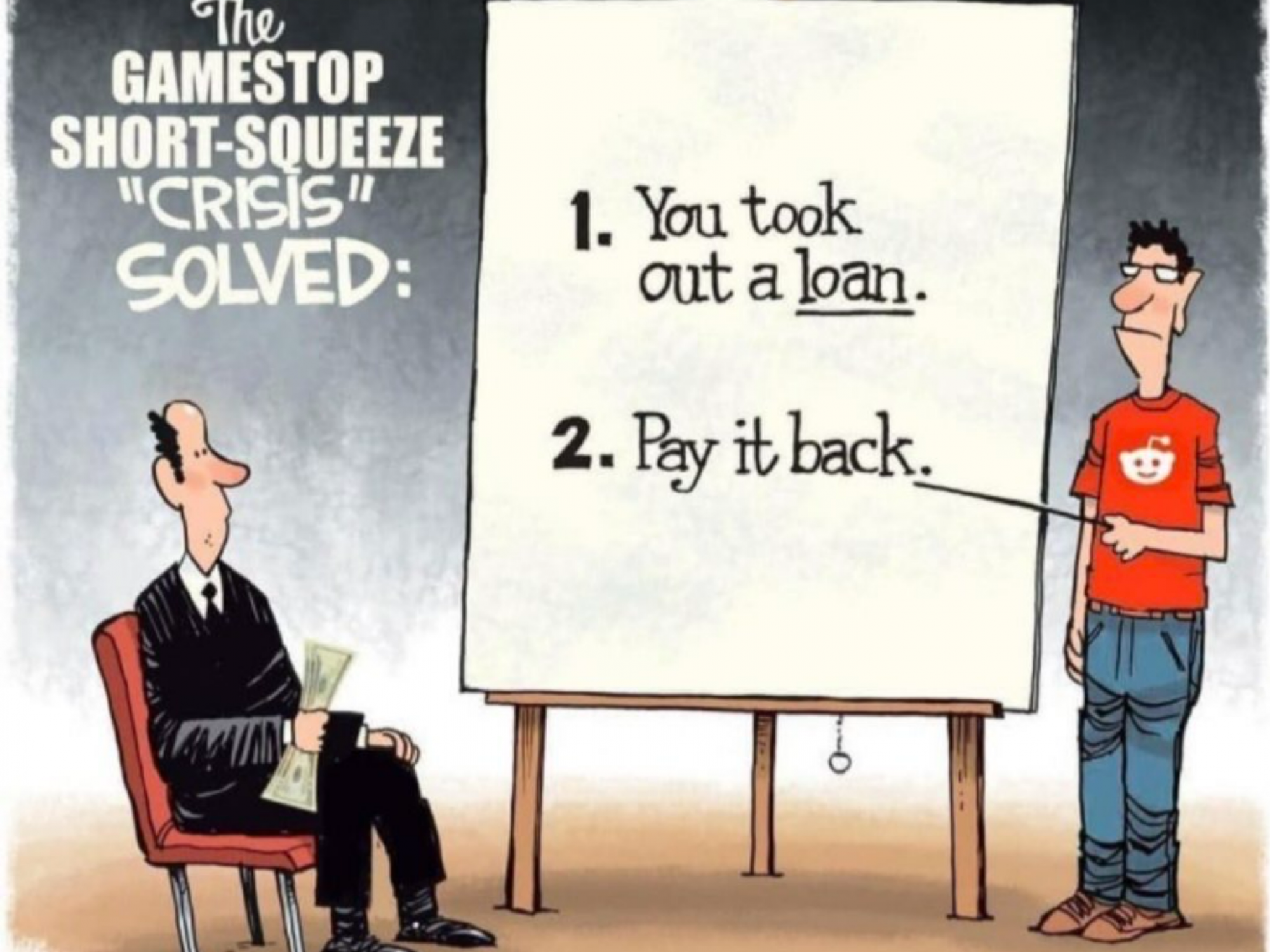 GME cartoon