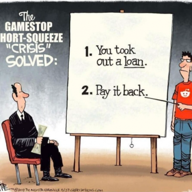 GME cartoon