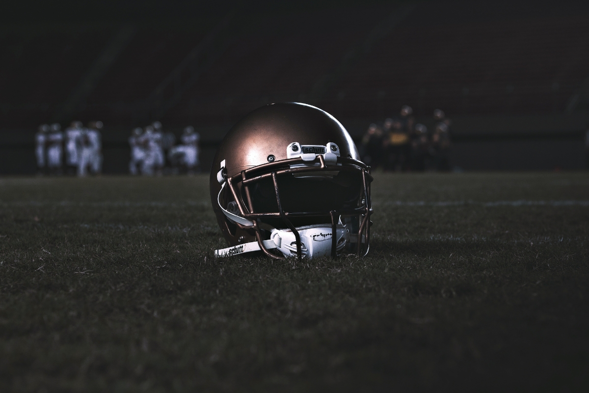 football helmet