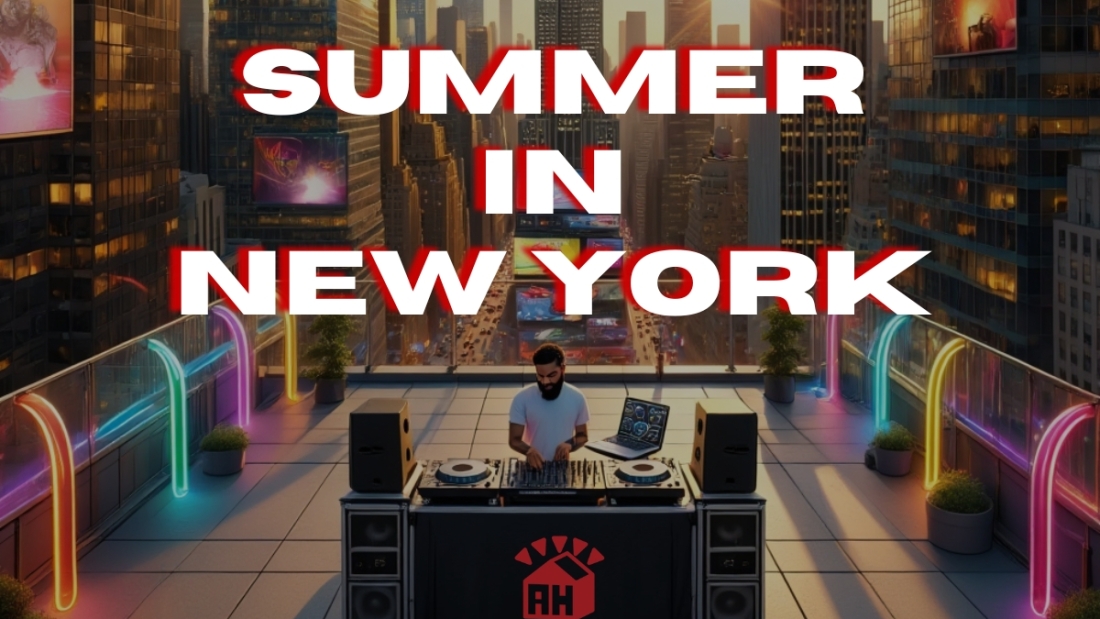 AH Summer In NY Mix Album Cover (1200 X 800 Px)