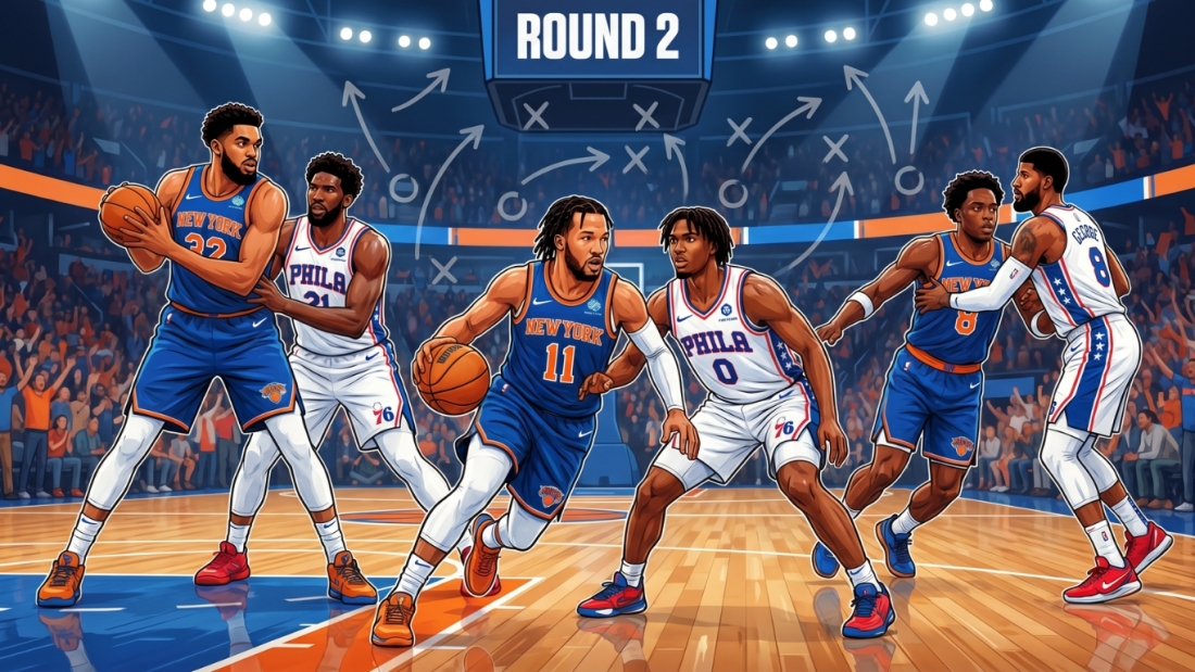 Knicks 76ers Round 2