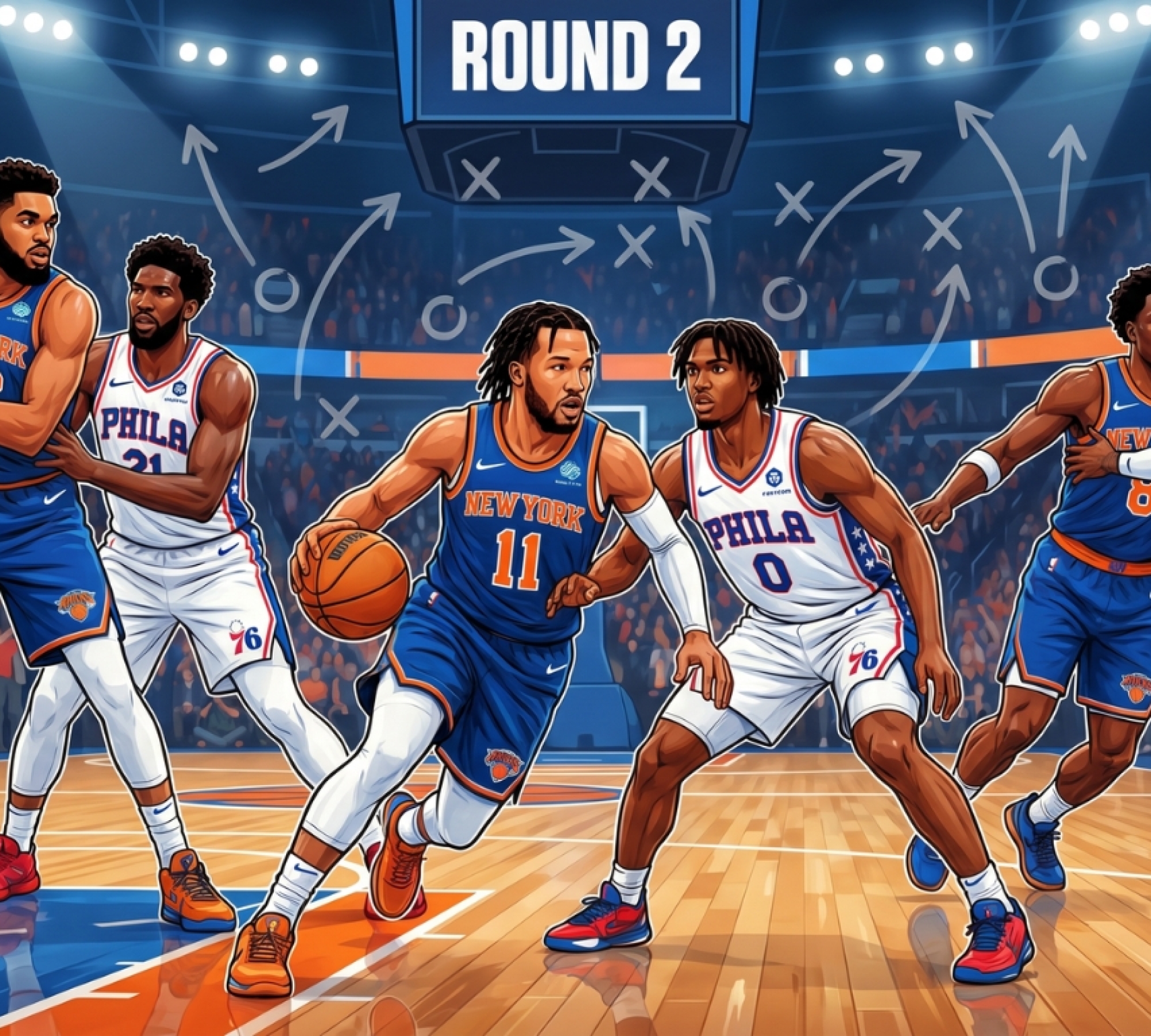 Knicks 76ers Round 2