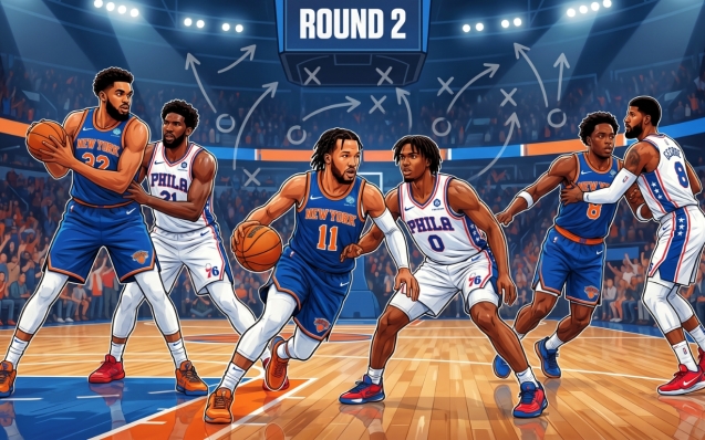 Knicks 76ers Round 2