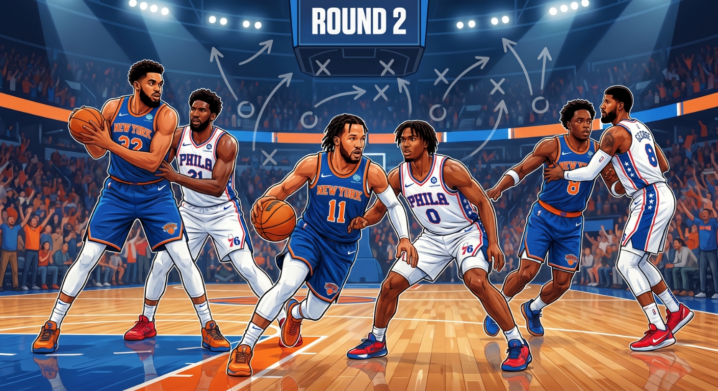 Knicks 76ers Round 2