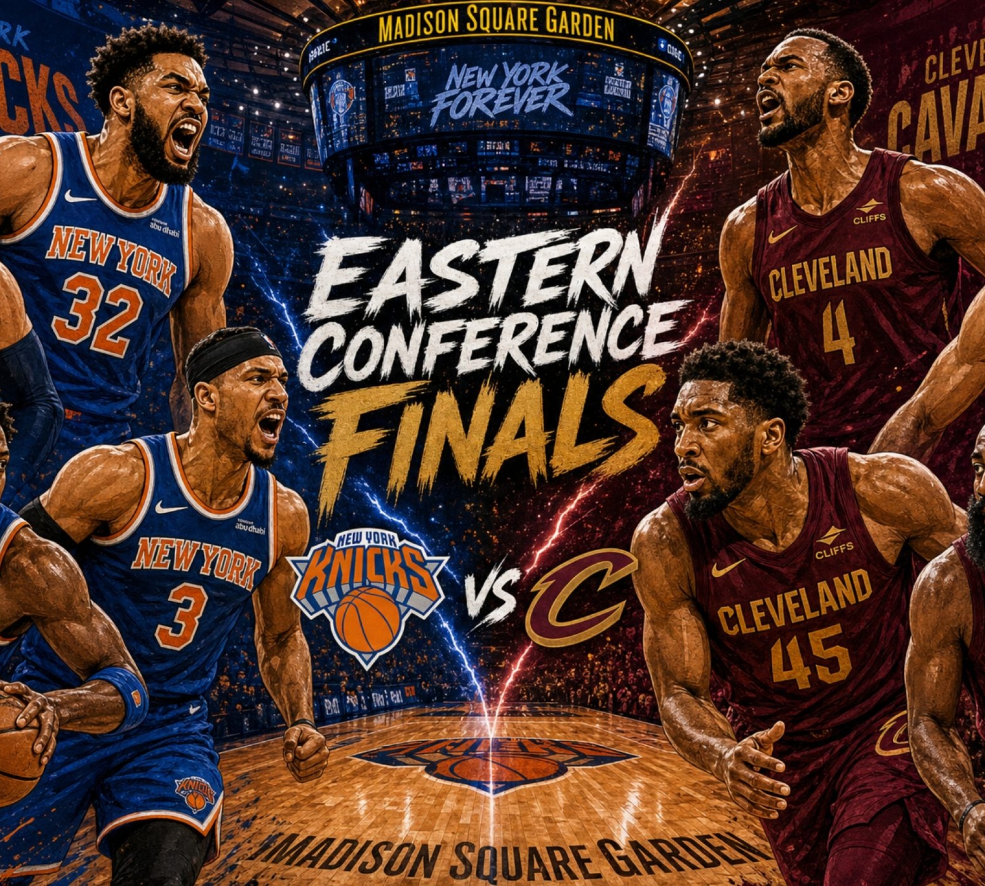 Knicks Cavs ECF 2026