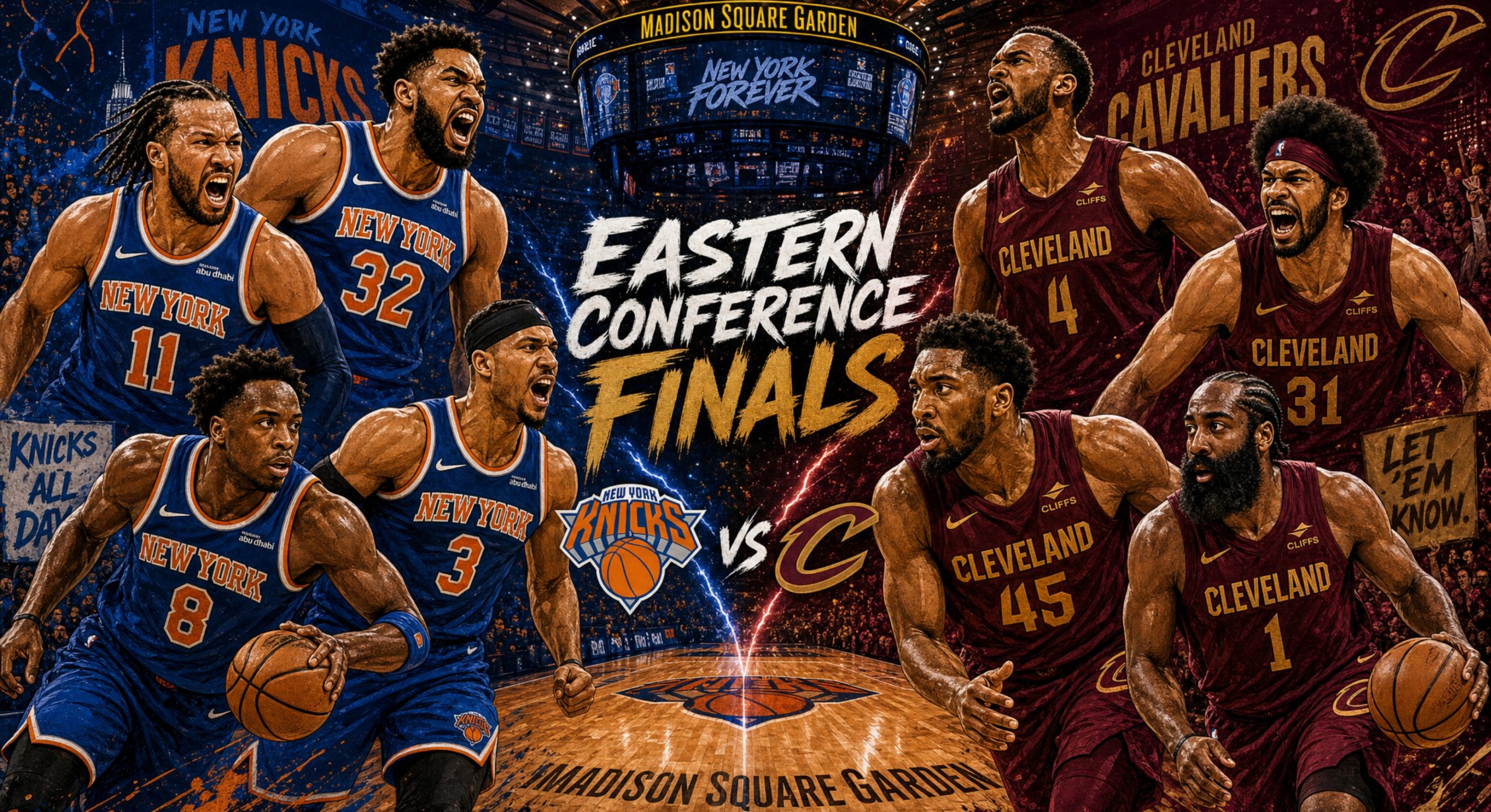 Knicks Cavs ECF 2026
