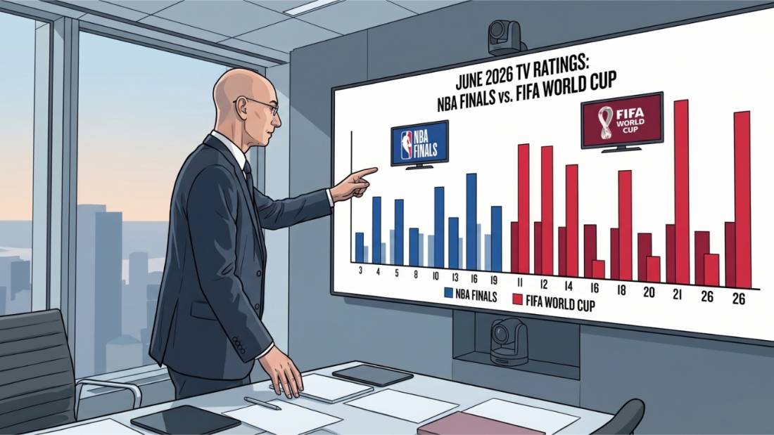 Adam Silver NBA Finals World Cup
