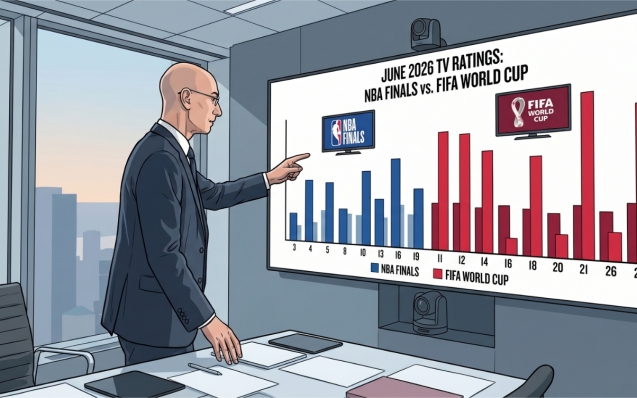Adam Silver NBA Finals World Cup
