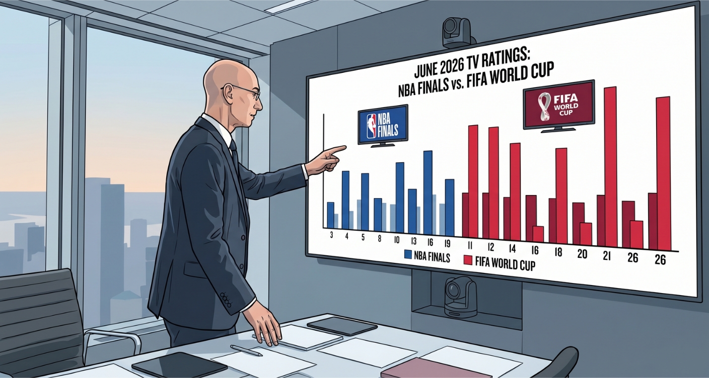 Adam Silver NBA Finals World Cup